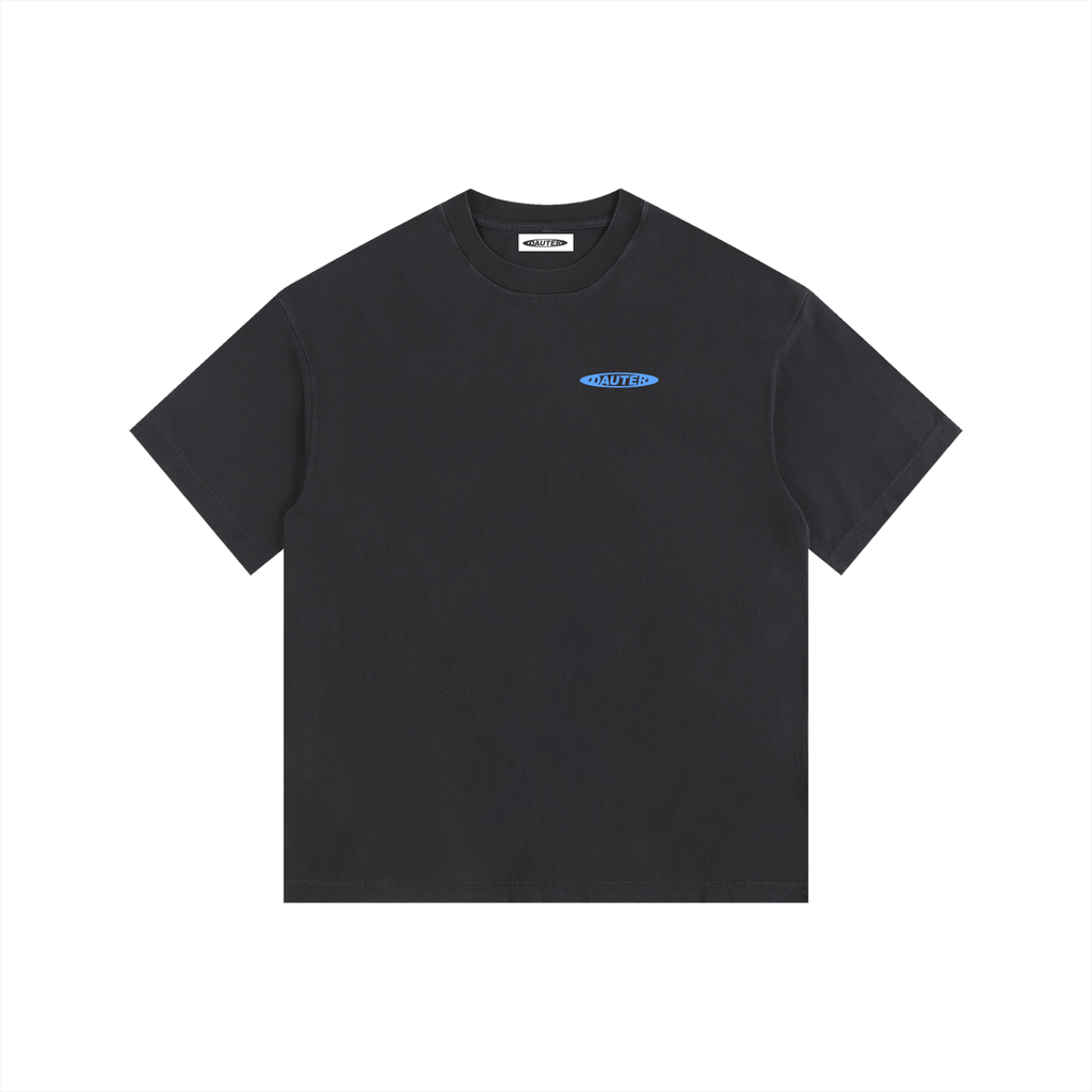 Dauter Oval Black/Blue