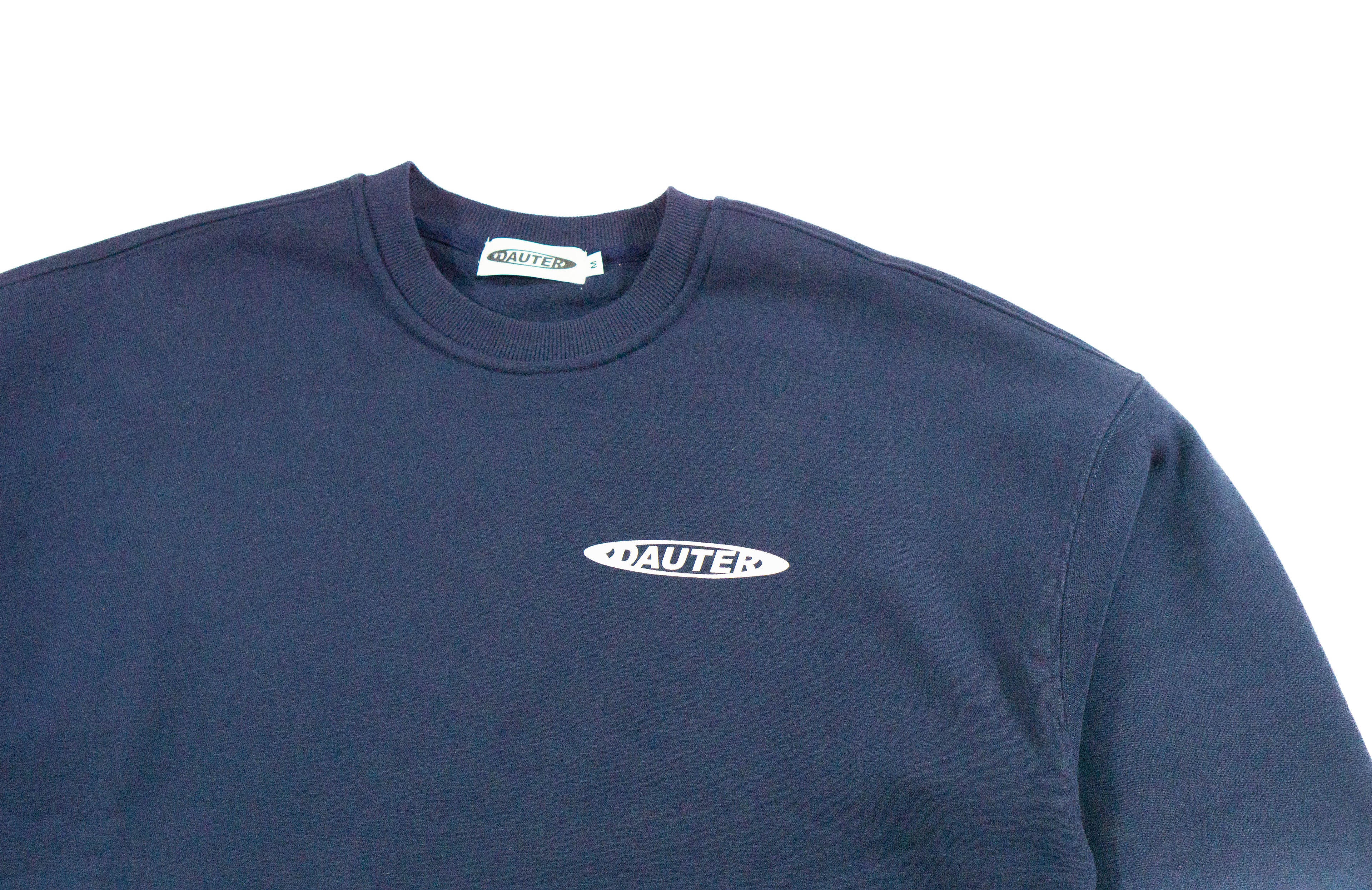 Oval Crew Neck Sweatshirt