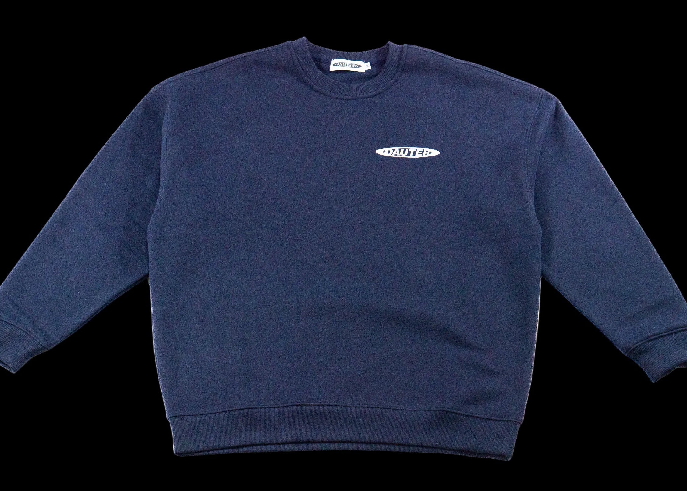 Oval Crew Neck Sweatshirt