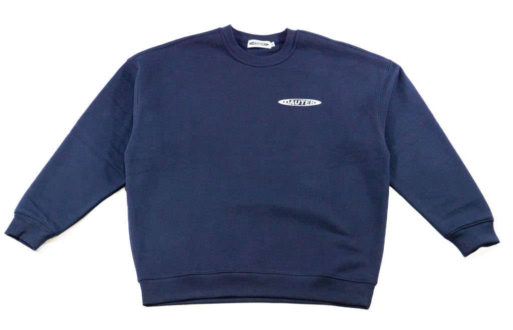 Oval Crew Neck Sweatshirt
